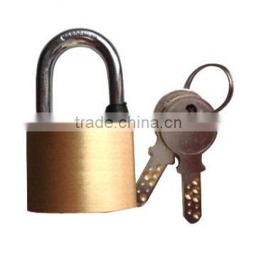 High Security Brass Padlock with computer key