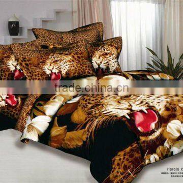 40X40/140X100 REACTIVE ANIMAL PRINT FABRIC BED SHEET