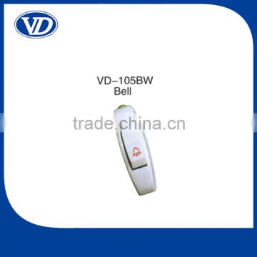 Plastic small push button switch VD-105BW Bell