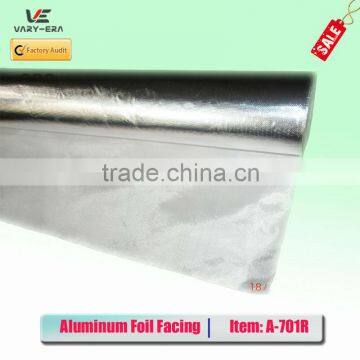 aluminum foil facing fiberglass blanket