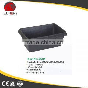 Recycled Square Rubber Bucket photo-2