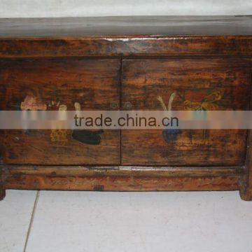 chinese antique tibet cabinet