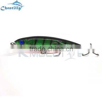 Vivid swimming action CHMN38 darting minnow lure darting minnow lure