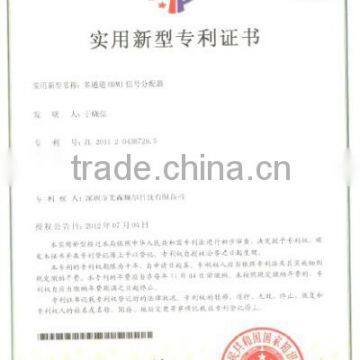 Patent of HDMI Splitter