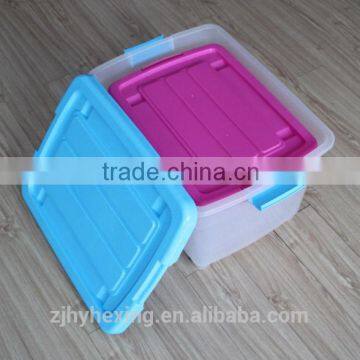 new product Household portable Fashion multi-function Plastic Storage box with lids storage container