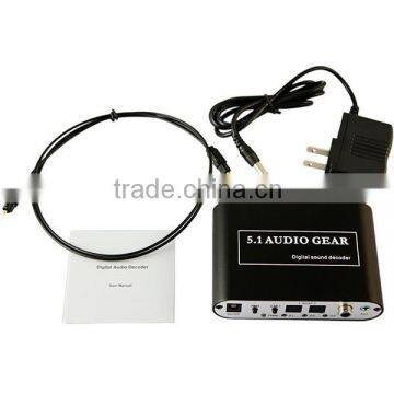 DTS AC3 Digital to Analog Stereo 5.1CH Audio Gear Digital Sound Decoder for Set Top Box HD Player Blu-ray DVD PS2 PS3 XBOX360 photo-6