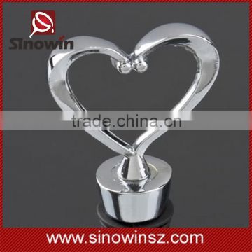 Factory OEM Wine Bottle Stopper With Heart Design