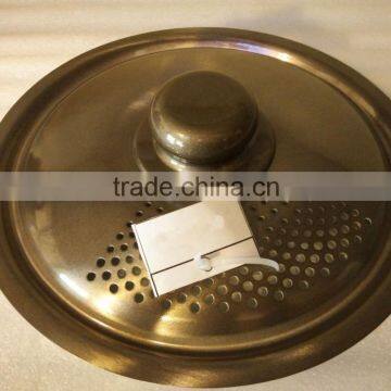 New Aluminum Press Non-stick Cookware Set Stock Pasta Noodle Cooking Pot Little Holes on Lid photo-2