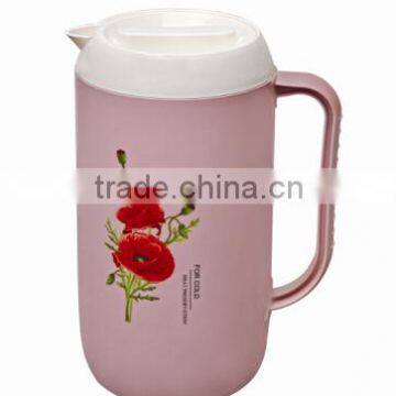 1.5L high quality plastic thermo coffee jug /water jug/Plastic body coffee pot