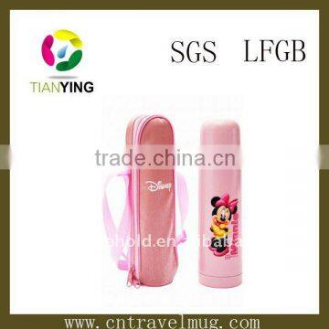 cartoon 18 8 stainless steel children thermos vacuum flasks