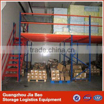 Warehouse Mezzanine Floor System Multi-tier Pallet Rack Steel Platform