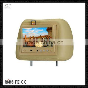 9" taxi led advertising board 3g led advertising wifi tv smart box headrest android car audio player headrest player