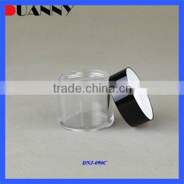 Empty Plastic Loose Powder Jar Packaging,Empty Loose Powder Jar