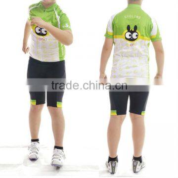 2014 young boys bicycle clothing with customize UV protection technology Anti-uv