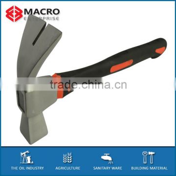 Forged steel french claw hammer with TPR double color handle