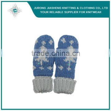 Fashion Jacquard Mitten Winter Gloves