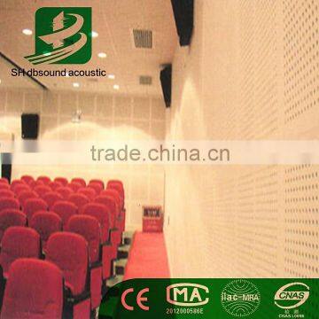 wood perforated acoustic panel for Multi-function room