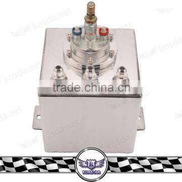 2L Aluminum Fuel Cell Fuel Tank with 044 Fuel Pump