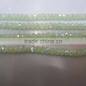 10mm Sales of color glass rondelle bead BZ013