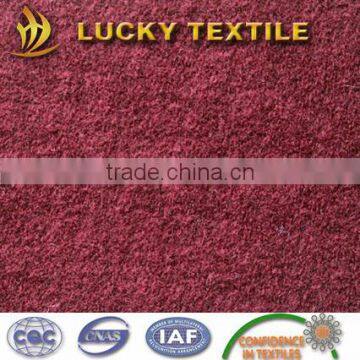 Plain style merino wool jacquard knit fabric for coat