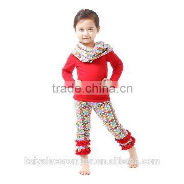 wholesale girls thanksgiving sets baby girl boutique outfits ruffle pant girls fall boutique clothing                        
                                                Quality Choice