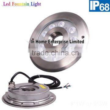 9W IP68 Underwater Light DMX RGB Outdoor Led Fountain Lights photo-2