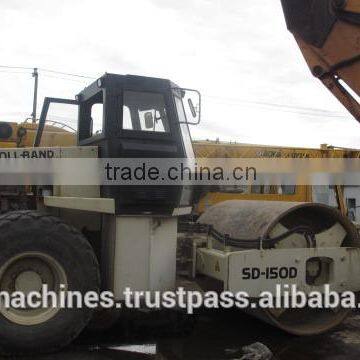 Used Single Drum Vibratory Road Roller SD-150D for sale