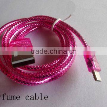 high quality charging and data micro perfume cable