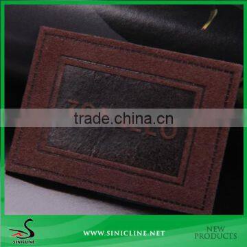 Sinicline Fashion design custom custom embossed leather label