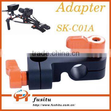 Sevenoak SK-C01A Aluminum Alloy Connection Adapter For DSLR 15mm Rods Rig Support System Follow Focus Stabilization