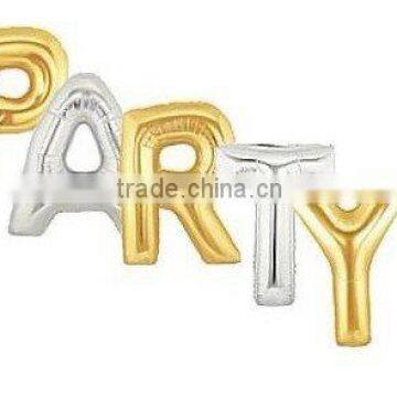 alphabet balloon letter shaped game foil balloon number balloon color assorted