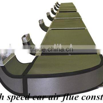 high speed train air flue constitute parts