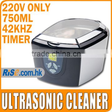 Timer Jewelry Dental Watch DVD VCD 5 Cycles Ultrasonic Cleaner