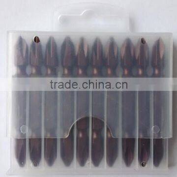 Bright Red Colour Taiwan Import S2 Material PH2-65MM Phillips Double End Screwdriver Bits photo-3