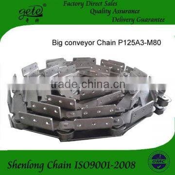 Pitch 150mm Conveyor Roller Chain With A2 Attachments Every Link One Side. Use for Mesh Belt Conveyor Machine photo-3