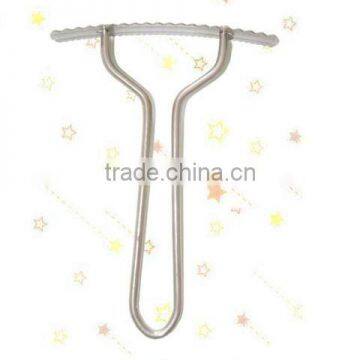 Metal pet shedding tool