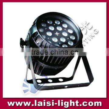 Waterproof Led Par 64 18pcs 10W 6in1 5IN1 4IN1 Zoom Led Par Can