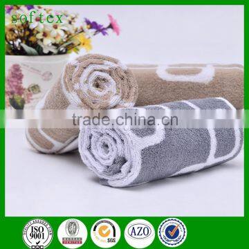 China exporter colorful 100% cotton face towel