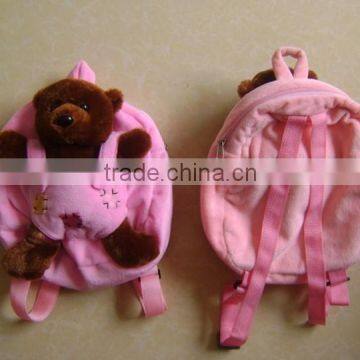 Plush Toys Bag/ Plush Stuffed Toy Dog Bag/ Baby Cute Dog Plush Toy Bag