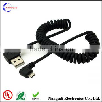 Retractable usb cable