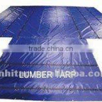 Heavy Duty Vinyl Lumber Tarps Blue ( 8 Ft Drop )