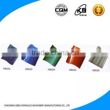 Online Wholesale Shop Hydraulic Colored Cement Roof Tile Making Machine photo-4