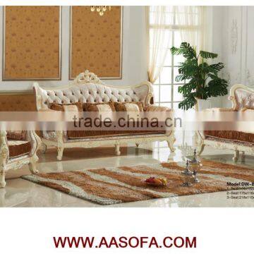 Classic sofa italian wooden sofa in foshan foreign furniture