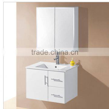 E1 Particleboard / Plywood / MDF wall hung bathroom furniture