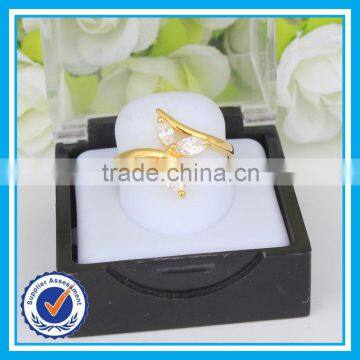 Cheap Wholesale Wedding Zircon Sexy Ladies Finger Gold Ring Design photo-4