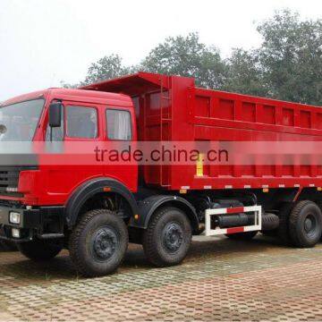 Beiben NG80 North Benz dump truck for sale 55ton 290HP 8x4 sell at low price ND33103D37J/1251