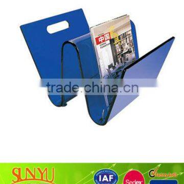 W Shape Brochure Book Holder Stand