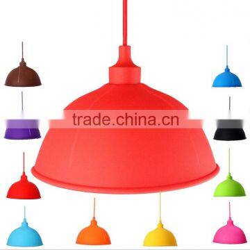 SAA E27 Silicone chinese lantern pendant lighting with ceiling lamp cover