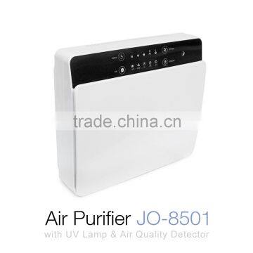 2016 Wall Mounted Remote Control HEPA and UV Air Purifier For Home JO-8501( 6 in 1)