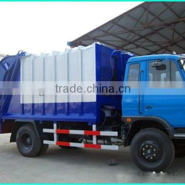 Dongfeng 12m3 hydraulic garbage compactor truck